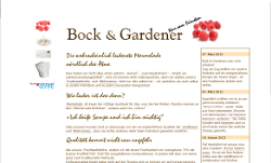 Bock & Gardener
